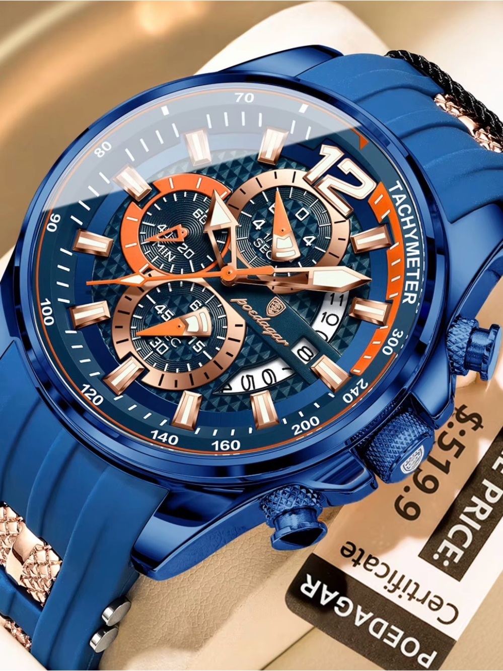 Luxury Sport Watch – Stylish Chronograph Quartz Wristwatch